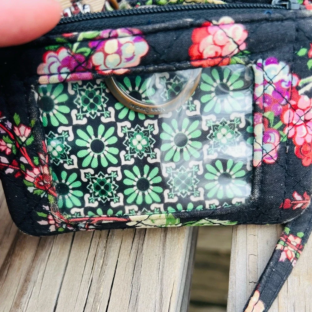 Vera Bradley Lanyard I.D. Wallet! VGUC! - Picture 3 of 12